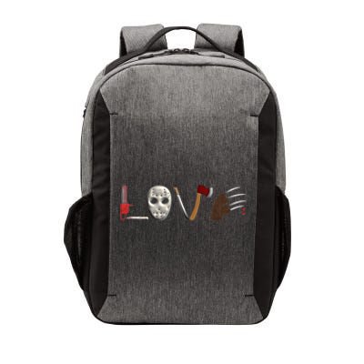 I Love Horror Movies Scary Movie Vector Backpack