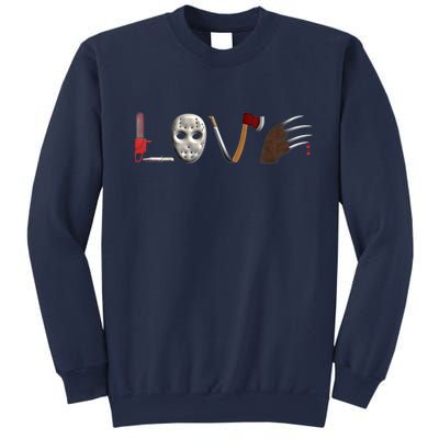 I Love Horror Movies Scary Movie Sweatshirt