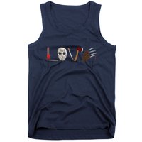 I Love Horror Movies Scary Movie Tank Top