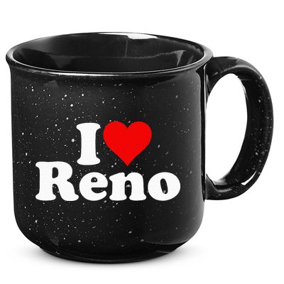 I Love Heart Reno Nevada Nv 15oz Campfire Ceramic Mug