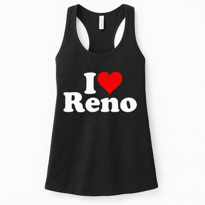 I Love Heart Reno Nevada Nv Womens Tank Top