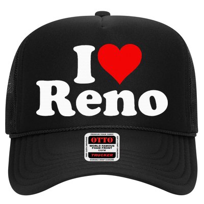 I Love Heart Reno Nevada Nv Trucker Hat