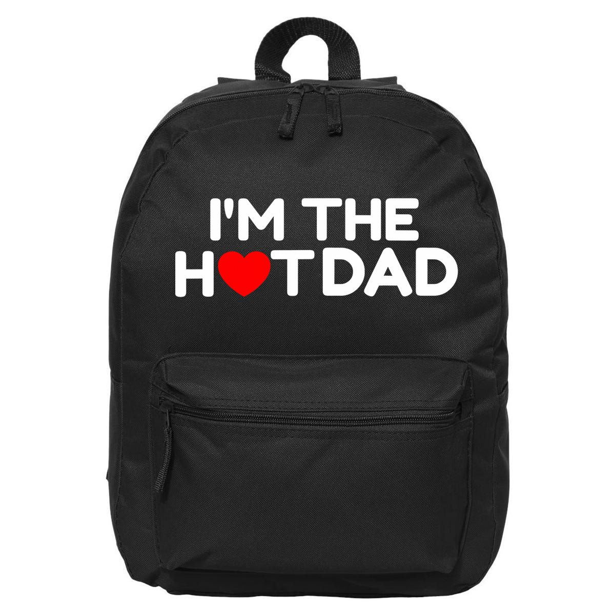 I Love Hot Dads I'm The Hot Dad 16 in Basic Backpack
