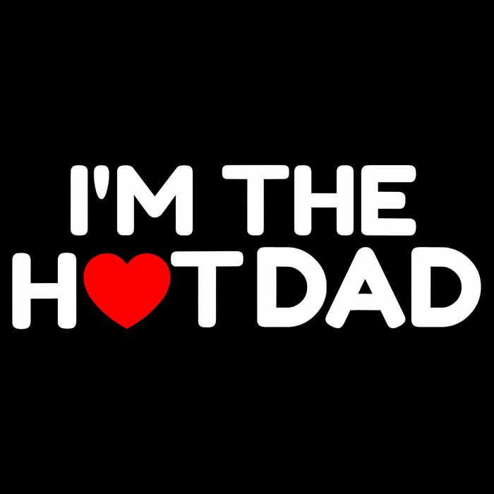 I Love Hot Dads I'm The Hot Dad Visor