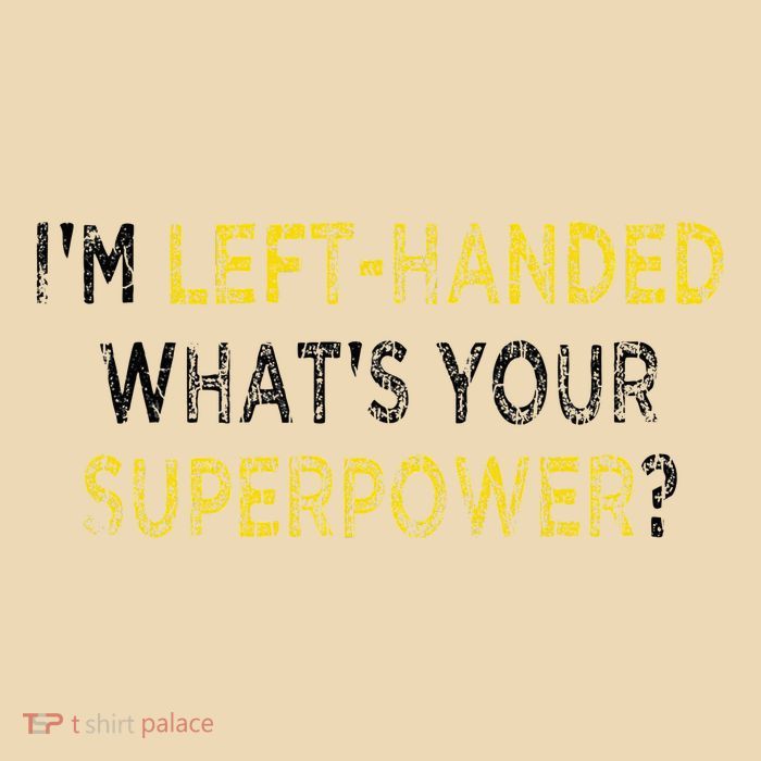 I’M Left Handed Whats Your Superpower Zip Tote Bag