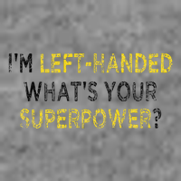 I’M Left Handed Whats Your Superpower Hooded Wearable Blanket