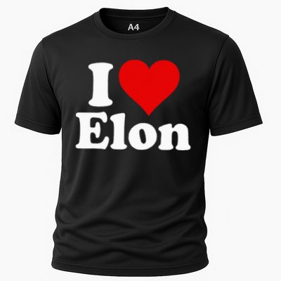 I Love Heart Elon North Carolina Performance Shirt