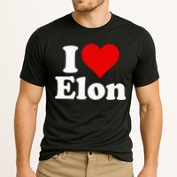 I Love Heart Elon North Carolina Cooling Performance Crew T-Shirt