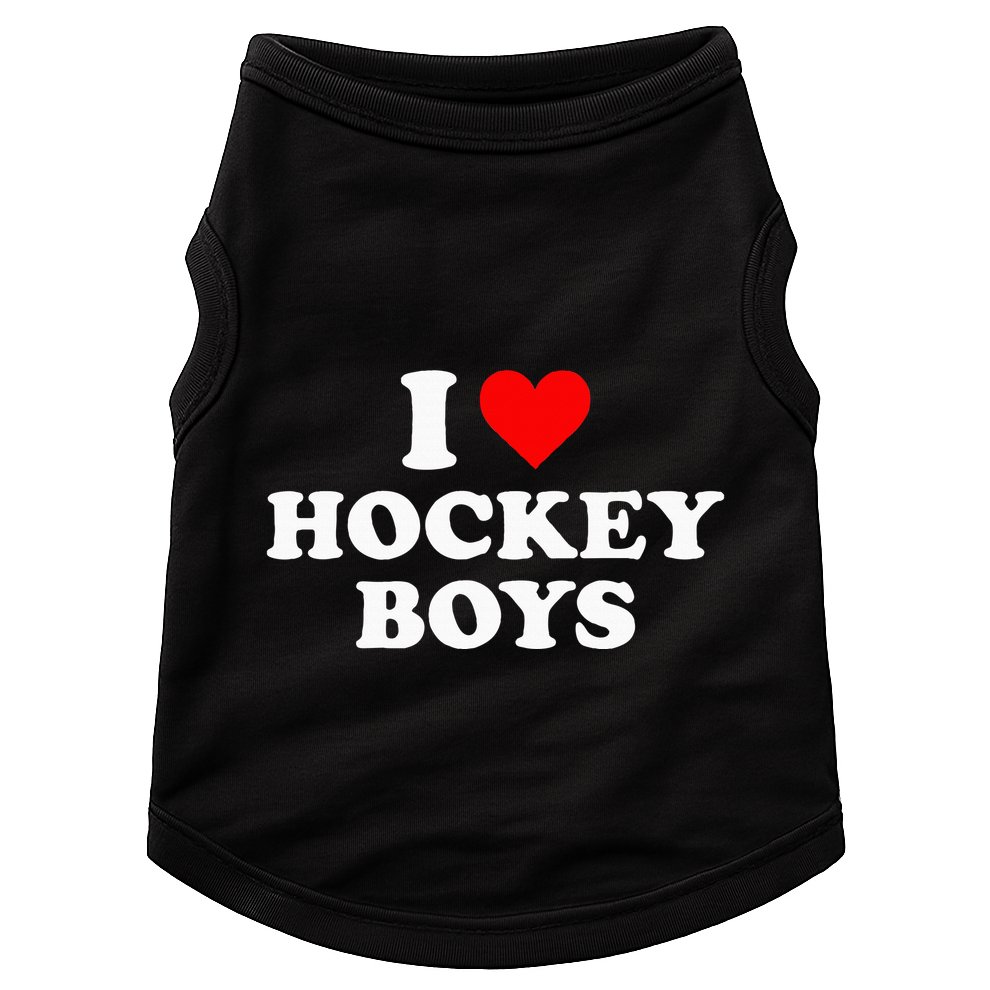I Love Hockey B.O.Y.S Doggie Tank