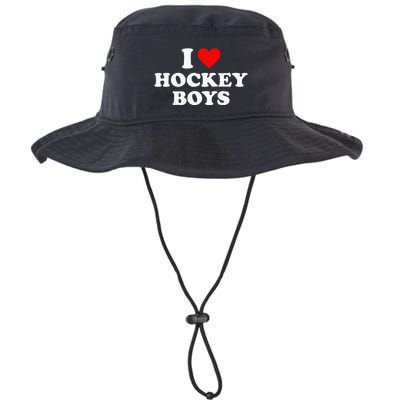I Love Hockey B.O.Y.S Bucket Hat