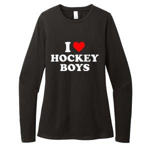 I Love Hockey B.O.Y.S Womens CVC Long Sleeve Shirt