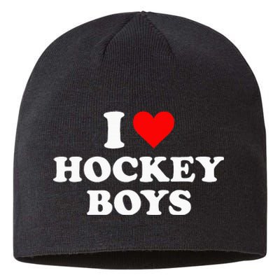 I Love Hockey B.O.Y.S Sustainable Beanie