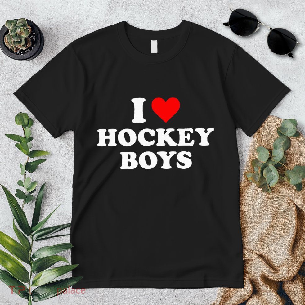 I Love Hockey B.O.Y.S Premium T-Shirt