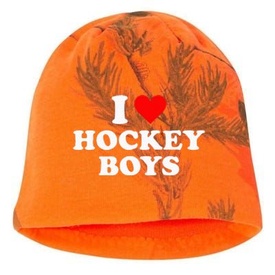 I Love Hockey B.O.Y.S Kati - Camo Knit Beanie