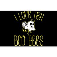 I Love Her Boo Bees Couples Halloween Bumper Sticker