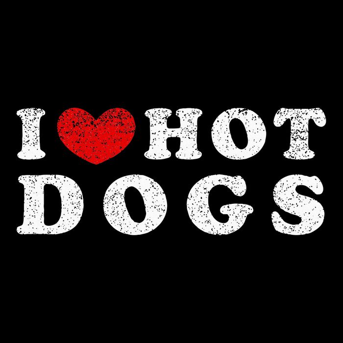 I Love Hot Dogs I Heart Hot Dogs Cooling Performance Crew T-Shirt