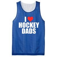 I Love Hockey Dads Humorous Hockey Lover Wife Friend Gift Mesh Reversible Basketball Jersey Tank