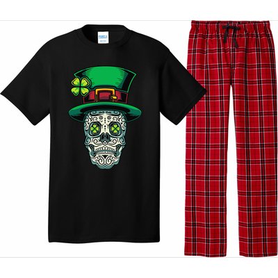 Irish Leprechaun Hat Calavera Cinco De Mayo Pajama Set