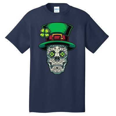 Irish Leprechaun Hat Calavera Cinco De Mayo Tall T-Shirt