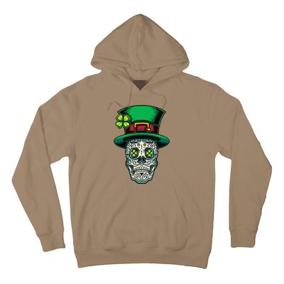 Irish Leprechaun Hat Calavera Cinco De Mayo Hoodie