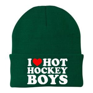 I Love Hot Hockey B.O.Y.S Knit Cap Winter Beanie