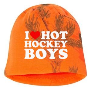 I Love Hot Hockey B.O.Y.S Kati - Camo Knit Beanie