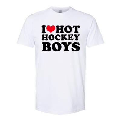 I Love Hot Hockey I Heart Hot Hockey Softstyle® CVC T-Shirt