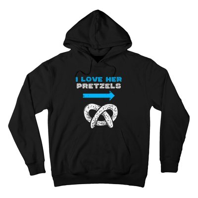 I Love Her Pretzels Matching Couple Oktoberfest Boyfriend Hoodie