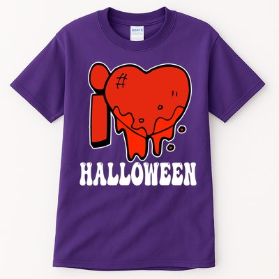 I Love Halloween Creepy Heart Tall T-Shirt