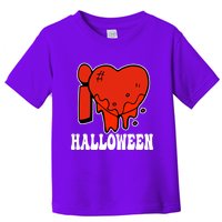 I Love Halloween Creepy Heart Toddler T-Shirt