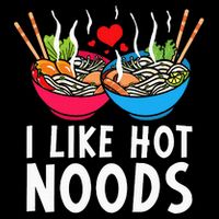 I Like Hot Noods Funny Ramen Noodles Impact Tech Backpack