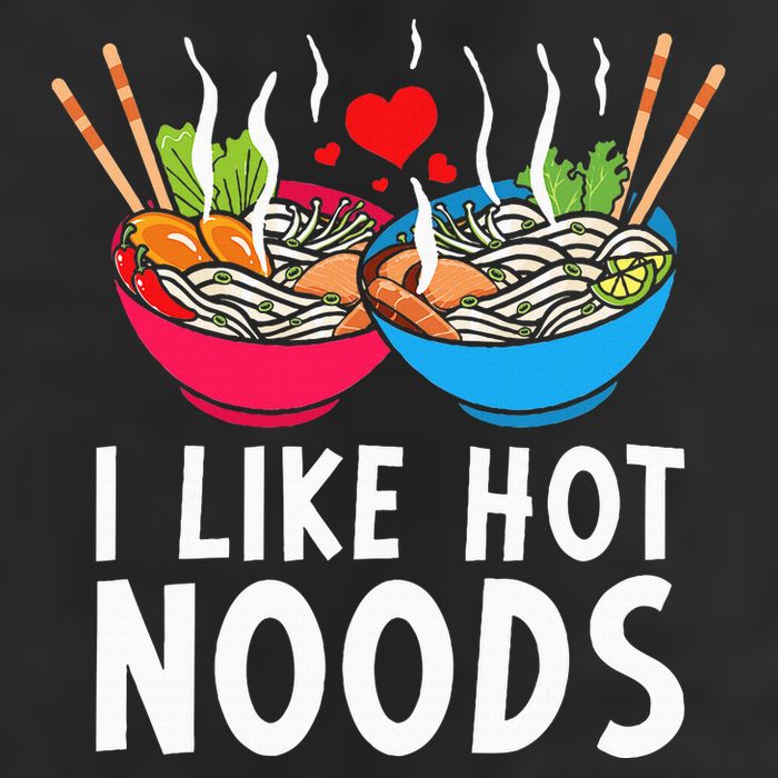 I Like Hot Noods Funny Ramen Noodles Adult Drive Performance Visor