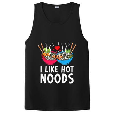 I Like Hot Noods Funny Ramen Noodles PosiCharge Competitor Tank