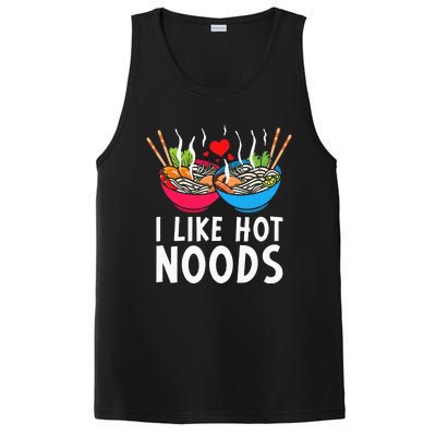 I Like Hot Noods Funny Ramen Noodles PosiCharge Competitor Tank