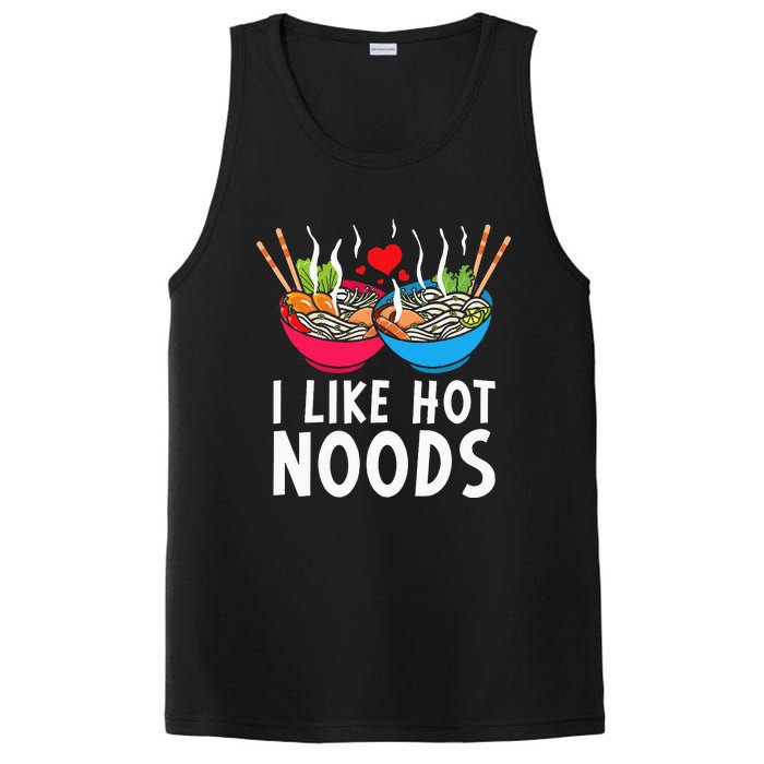 I Like Hot Noods Funny Ramen Noodles PosiCharge Competitor Tank