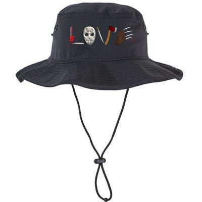 I Love Horror Movies Scary Movie Legacy Cool Fit Booney Bucket Hat