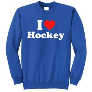 I Love Hockey Cute Gift Sweatshirt