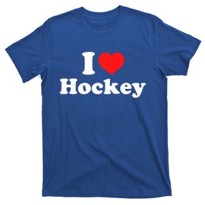 I Love Hockey Cute Gift T-Shirt