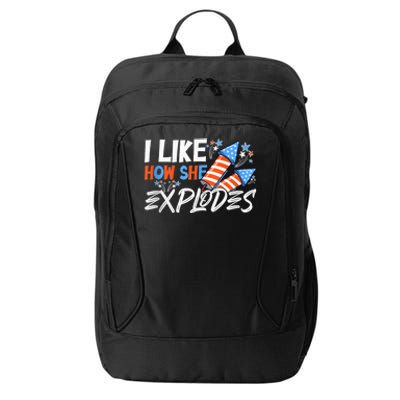 I Like How She Explodes, I Like How He Bangs, 4th of July City Backpack