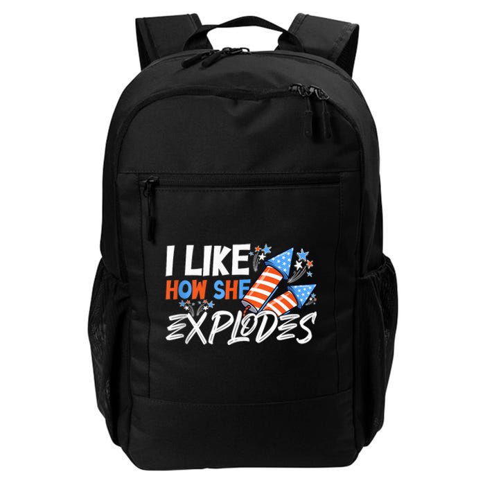 I Like How She Explodes, I Like How He Bangs, 4th of July Daily Commute Backpack