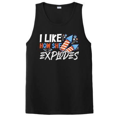 I Like How She Explodes, I Like How He Bangs, 4th of July PosiCharge Competitor Tank