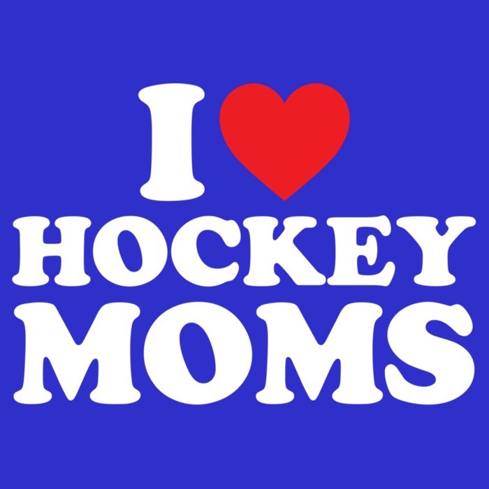 I Love Hockey Moms Meaningful Gift I Heart Hockey Moms Cute Gift Button