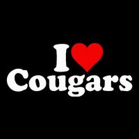 I Love Heart Cougars Sexy Older Women Button