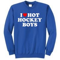 I Love Hot Hockey Gift Sweatshirt