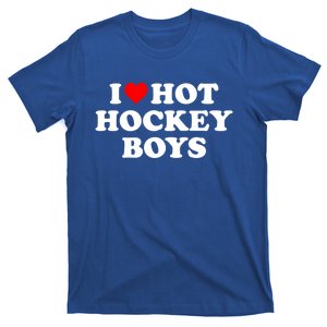 I Love Hot Hockey Gift T-Shirt