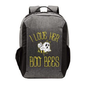 I Love Her Boo Bees Couples Halloween Vector Backpack