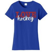 I Love Hockey Gift Women's T-Shirt