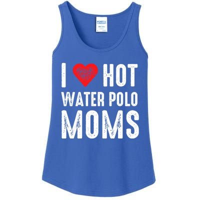 I Love Hot Water Polo Moms Cute Gift Ladies Essential Tank