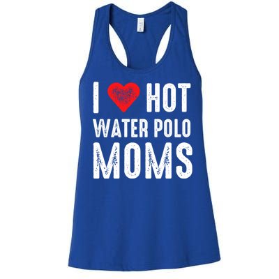 I Love Hot Water Polo Moms Cute Gift Women's Racerback Tank