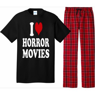 I Love Horror Movies Pajama Set